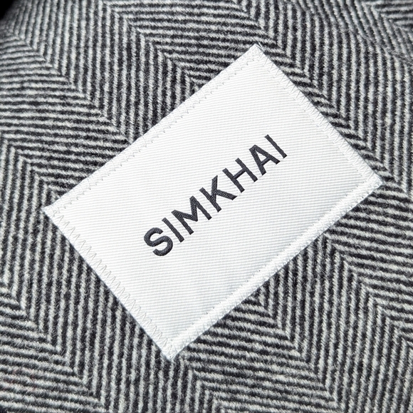 JONATHAN SIMKHAI Cropped Wool Blazer Size 4 - Picture 14 of 16